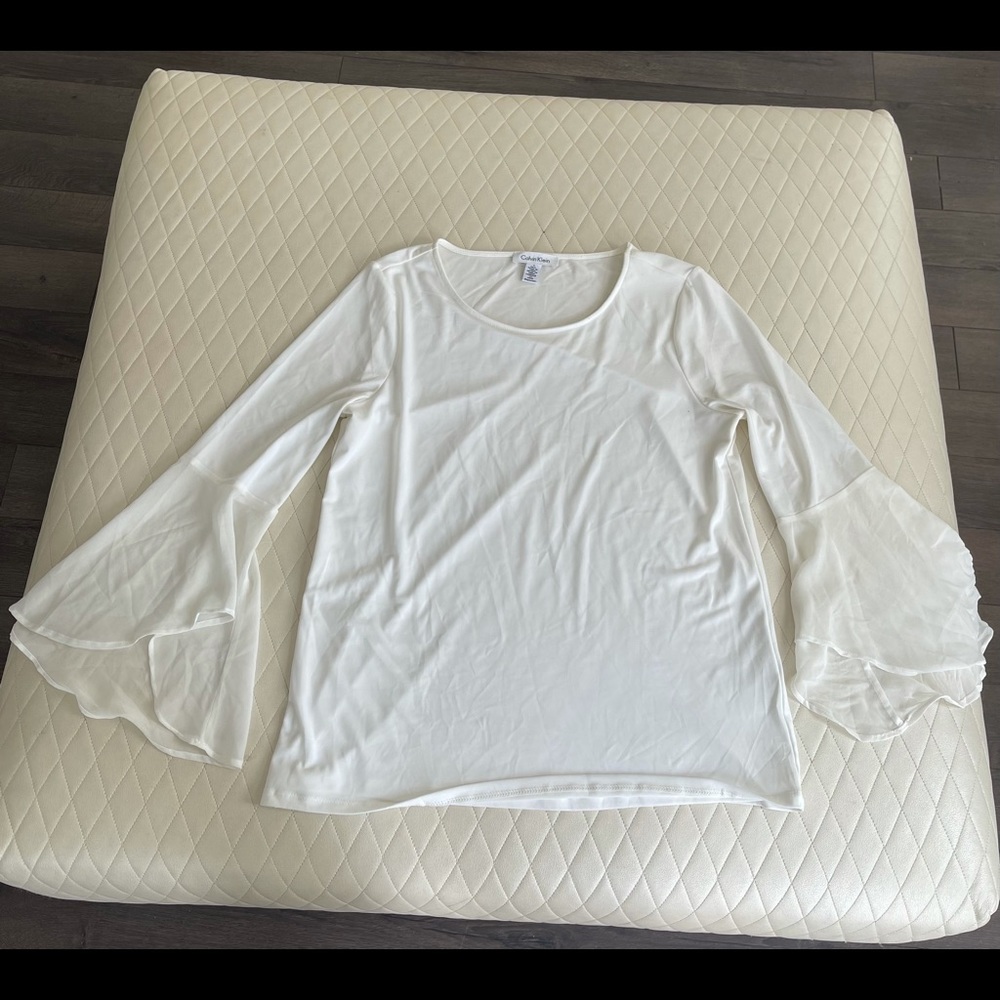 Calvin Klein Long Sleeve Shirt - Womens